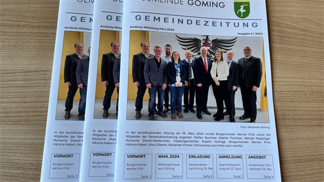 Gemeindezeitung Göming 02 2024